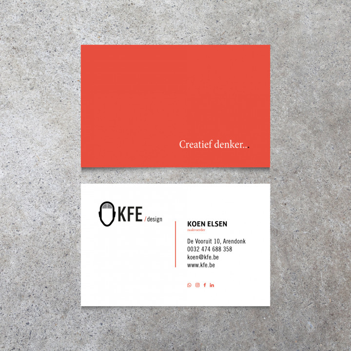 BUSINESS CARD - NAAMKAARTJE